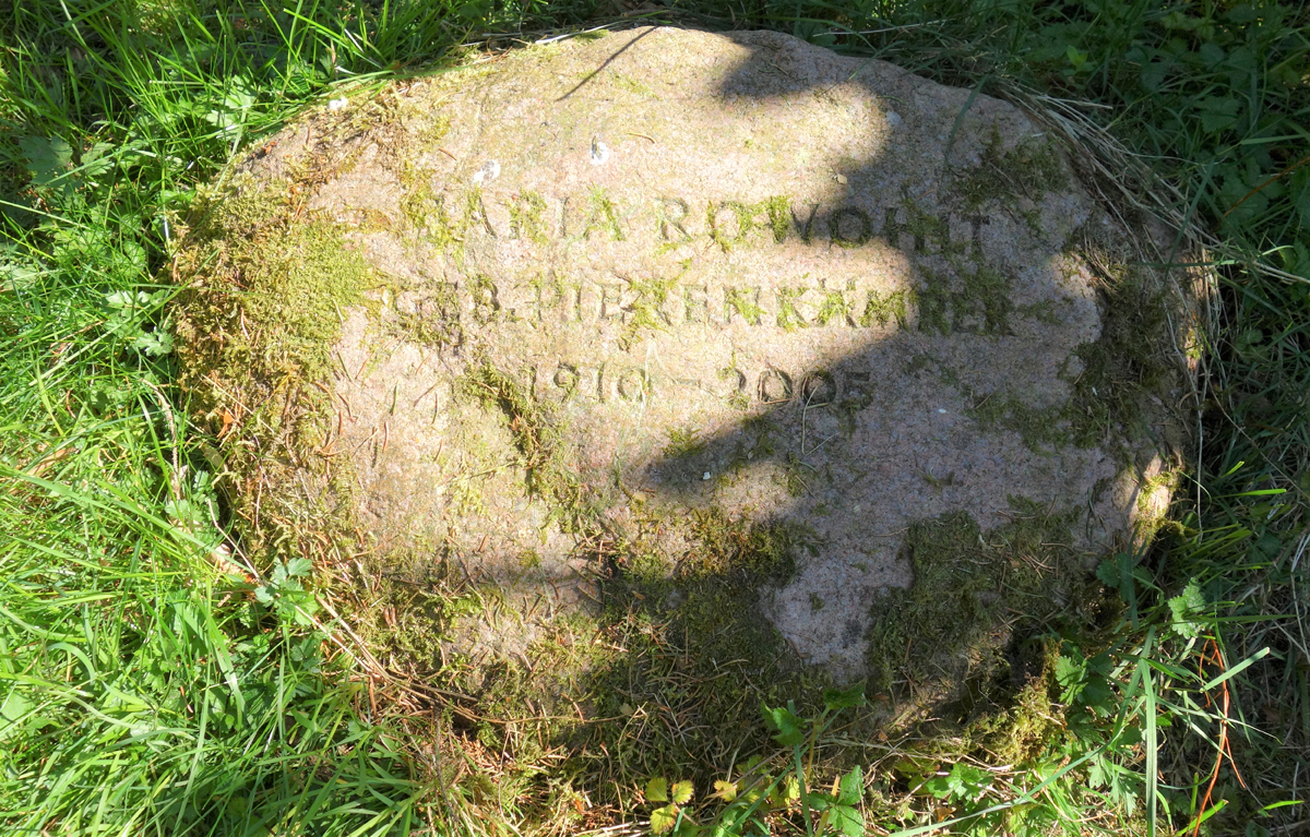 4157 Maria Rowohlt Grabstein