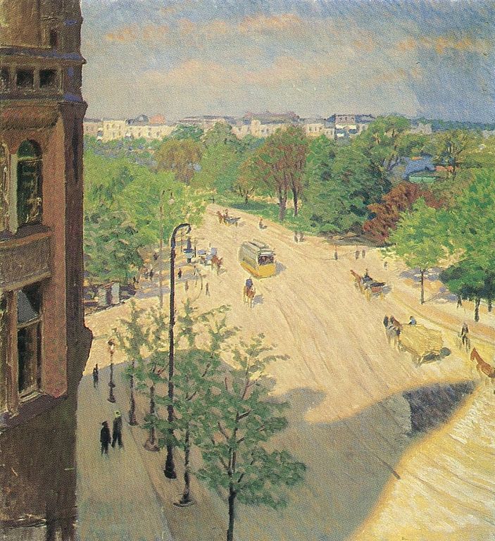 3072 Paul Kayserfensterblick1910